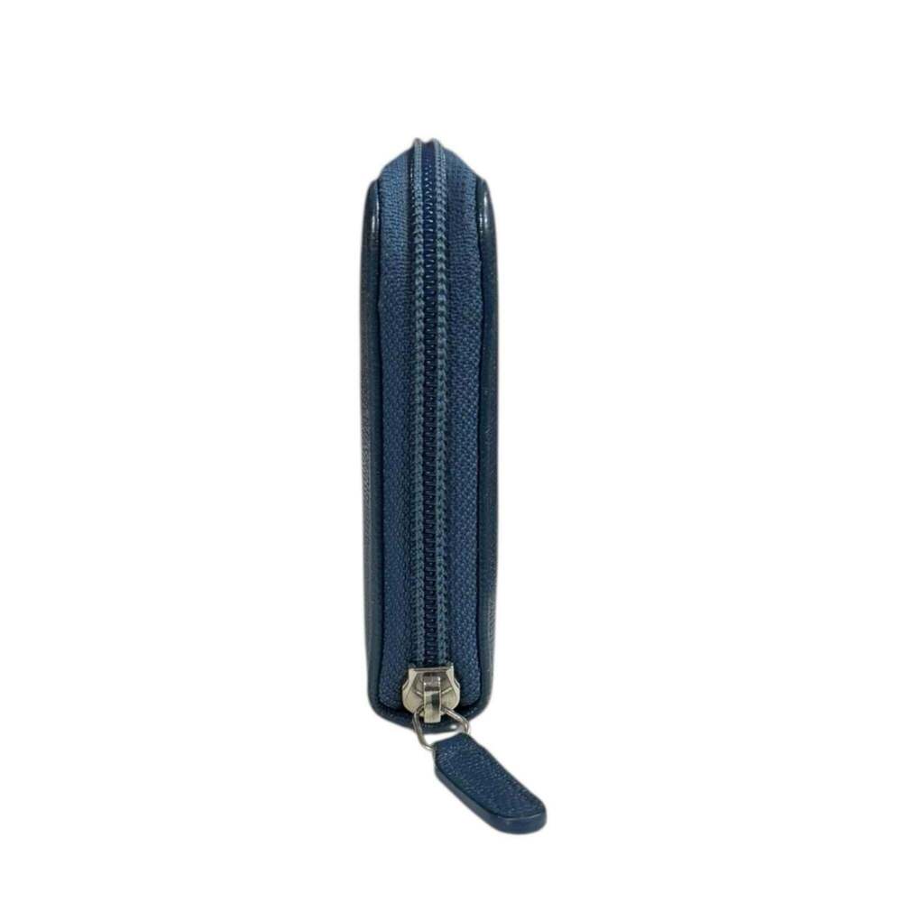 CHANEL Blue Leather Wallet - Picture 3 of 12